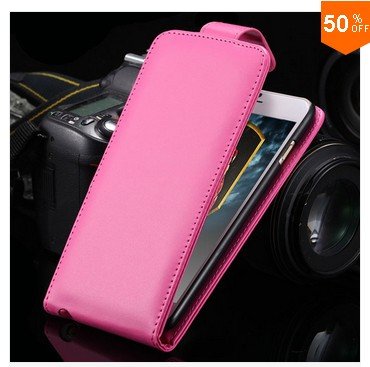 New Coming Flip Case For Iphone 6 5.5'' PU Leather Phone Shell With Smart Buckle (color 6