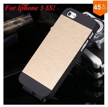 New! Luxury Metal Brush Case for iphone 4 4s 4g (color 4