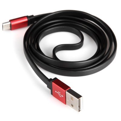 2 in 1 Micro USB 5Pin Data Sync Charger Flat Cable for Samsung HTC LG Nokia