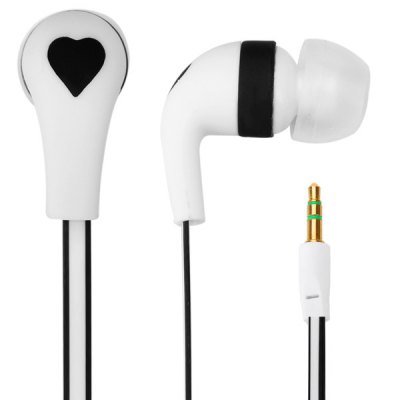 SMZ-630 Noodle Design Tangle-free Cable Noise Isolation Heavy Bass In-ear Earphone/Headphone (Pink)