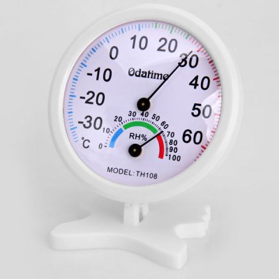 Multi-function Accurate Reading Dial Thermometer Hygrometer for Indoor/Outdoor