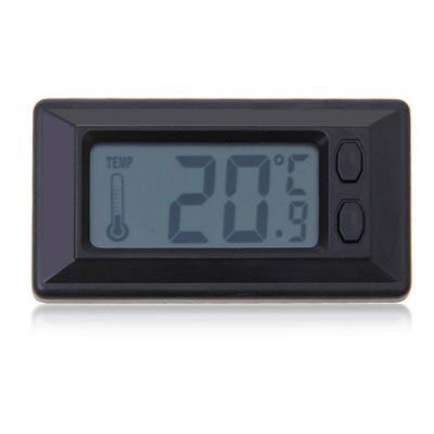 2.0 inch LCD Digital Thermometer for Car&Home (Black)