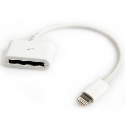 Cool Design 8 Pin to 30 Pin Data Sync Charge Cable for iPhone 5