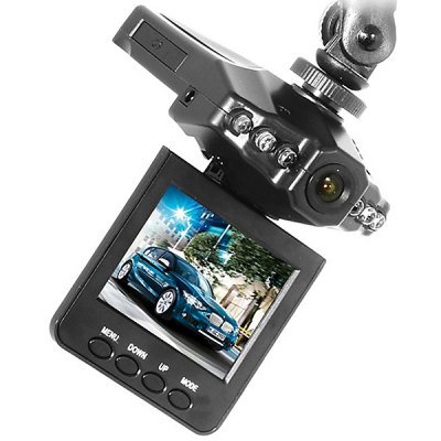 A198 HD Portable DVR Driving Recorder with 2.5 Inch LCD Display