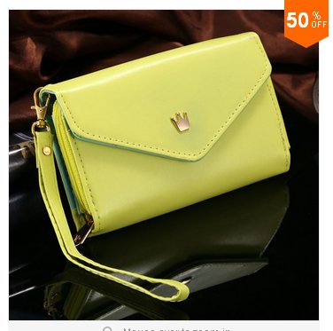 Pouch Wallet PU Leather Case for iphone 4s, 5s, 6 4.7inch, 5C, for Samsung Galaxy S3 S4 S5 (green