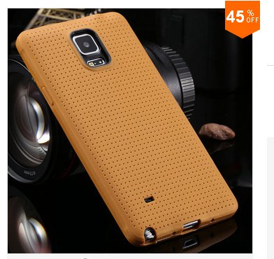 Soft Case For Samsung Galaxy Note 4 IV 5.7'' Cover! ( COLOR LIGHT BROWN