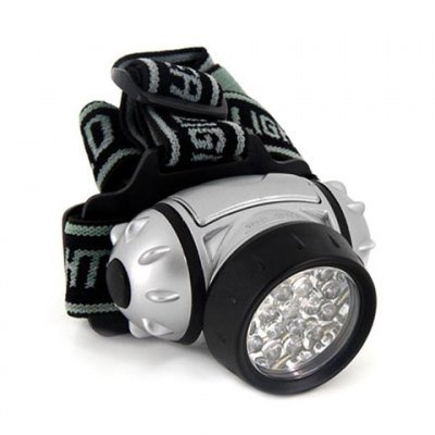 19LED Ultra Bright Water Resistant LED Headlamp with Headband