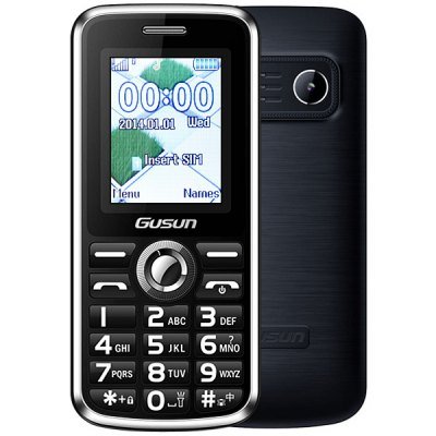 Gusun F7 1.75 inch Quad Band Unlocked Phone (black