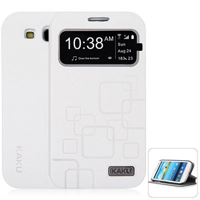 KAKU Practical PC and PU Cover Case for Samsung Galaxy S3 i9300 white