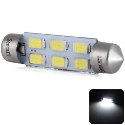 Sencart SV8.5 Double Pointed 42mm 3W 220lm Cool White Light Car Reading Light Decorative Light