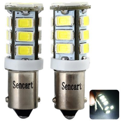2pcs Sencart T036 BA9S 4W White Light 15 SMD 5730 LEDs Car Reading Light / Width Lamp (12 - 16V)
