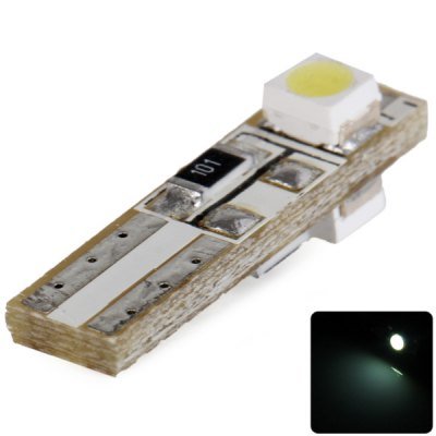 Sencart 2pcs T5 White Light Car Instrument Light