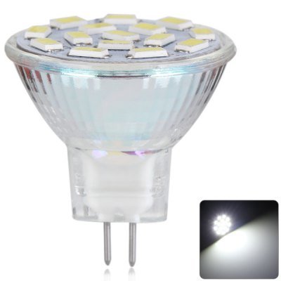 Sencart 1pc MR11 4.5W 260LM White Light Car Turn Signal Light Reading Lamp Decorative Light