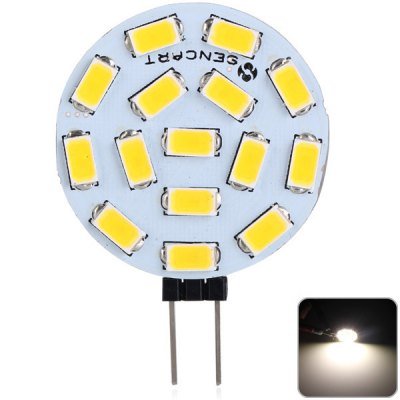 Sencart G4 4.5W 260LM Warm White Light 15 SMD 5730 LEDs Car Reading Light (1pc, DC 9 - 36V)