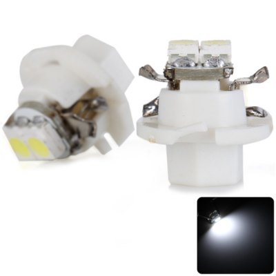 2pcs Sencart B8.5 White Light Car Instrument Light