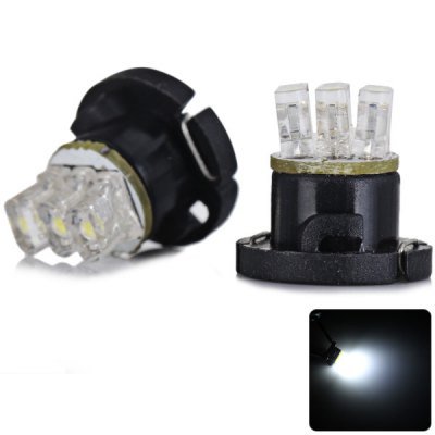 2pcs Sencart T4.7 White Light Car Instrument Light