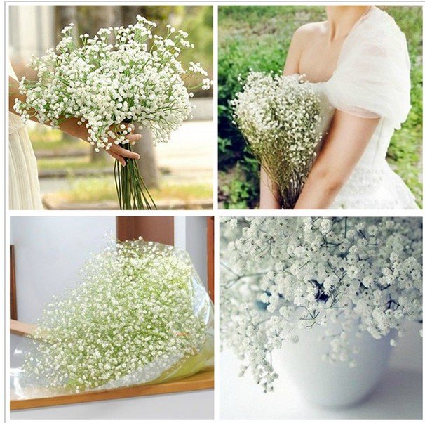 24 X Gypsophila Baby's Breath Artificial Fake Silk Flowers Plant Home Wedding Decoration #54986