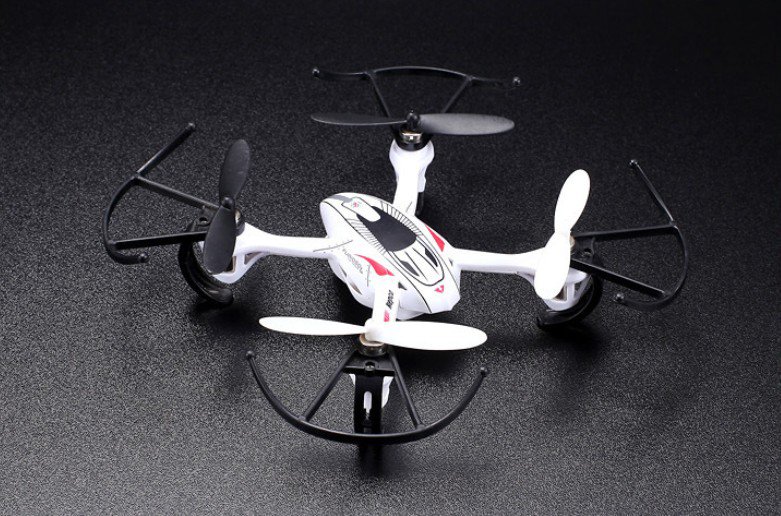 1x Predator 2.4Ghz 4CH Radio Control RC 6 Axis Gyro Mini Quadcopter UFO Drone (White)