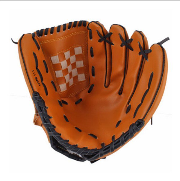 Dark Brown Durable Men Softball Baseball Glove