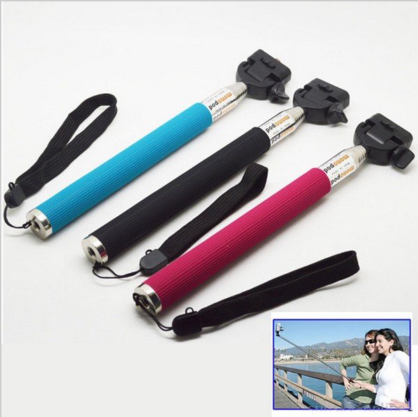 Extendable Handheld Monopod Tripod Mount Adapter For Gopro Hero 1 2 3 3+ Camera