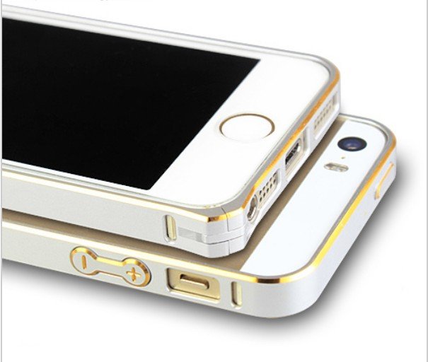 Ultra thin Slim Aluminium Metal Bumper Frame Case For apple Iphone 5/5S/5G (RED