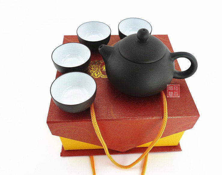 Yixing tea teapot set quality exquisite gift handmade gift box packaging Chinese tea