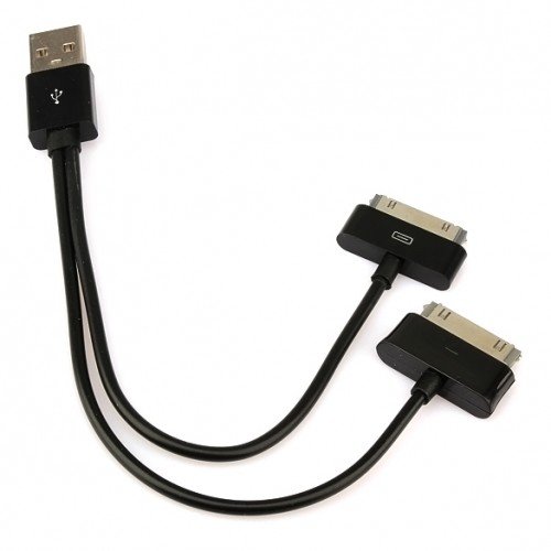 USB Charger Cable 2 in 1 USB Data Sync Charger Cable Cord For SamSung