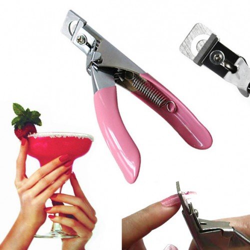 Edge Nail Art Manicure Acrylic UV Gel False Tips Clipper Cutter New