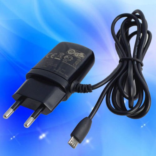 EU AC Home Wall Charger + Micro USB Data Sync Cable For HTC Mobile Phones