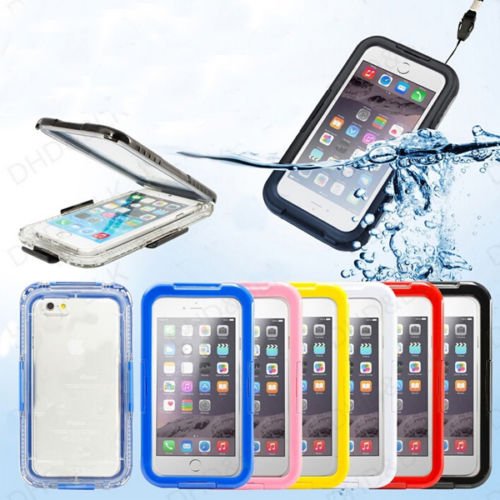 iPhone 6 4.7" PC Waterproof Durable Shockproof Dirt Snow Proof Case Cover (COLOR PINK