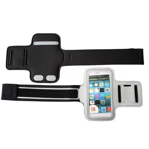 Armband For iPhone 6 4.7" Sports Gym Arm Band Case holder (COLOR WHITE