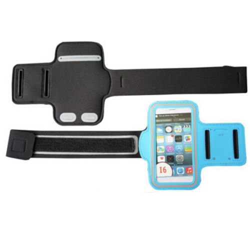 Armband For iPhone 6 4.7" Sports Gym Arm Band Case holder (COLOR LIGHT BLUE