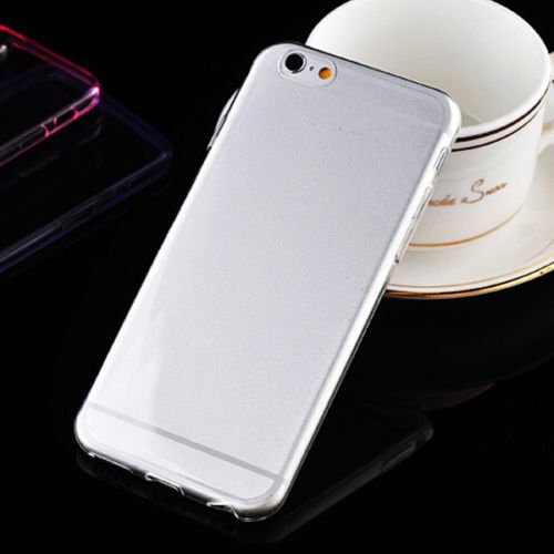 Apple 4.7'' iPhone 6 Ultra thin Slim Silicone Soft TPU Gel Back Cover Case (color CLEAR