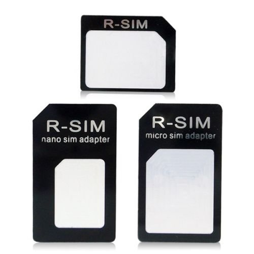 For iphone 5 4S 4 3 Adapters Nano SIM & Micro SIM & Standard SIM Card Adapters