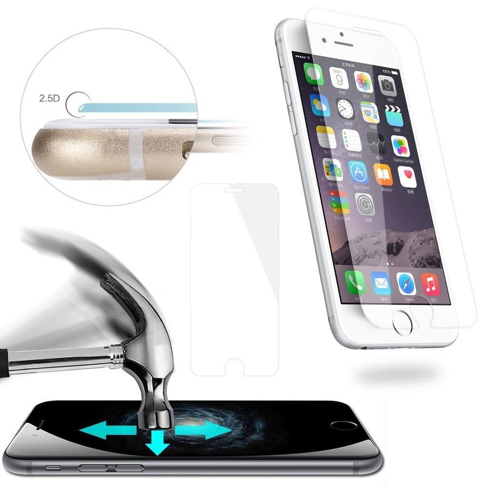 Premium Real Tempered Glass Screen Protector Film Guard 0.26mm for iPhone 6 4.7"