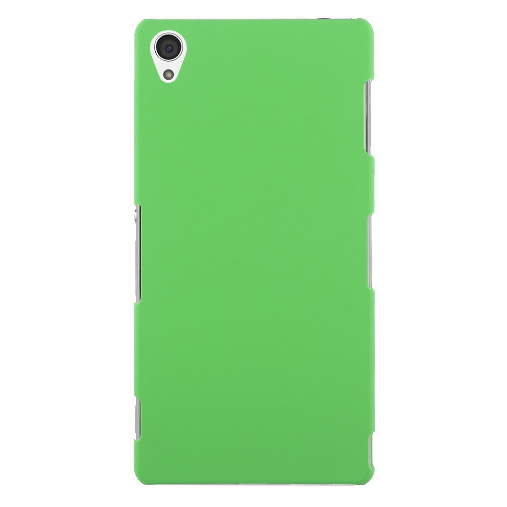 Slim Premium Hard Matte Plastic Snap-On Back Shell Case Cover For Sony Xperia Z3(COLOR GREEN