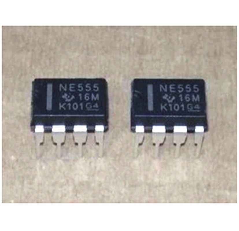 10PCS NE555P NE555 DIP-8 SINGLE BIPOLAR TIMERS IC