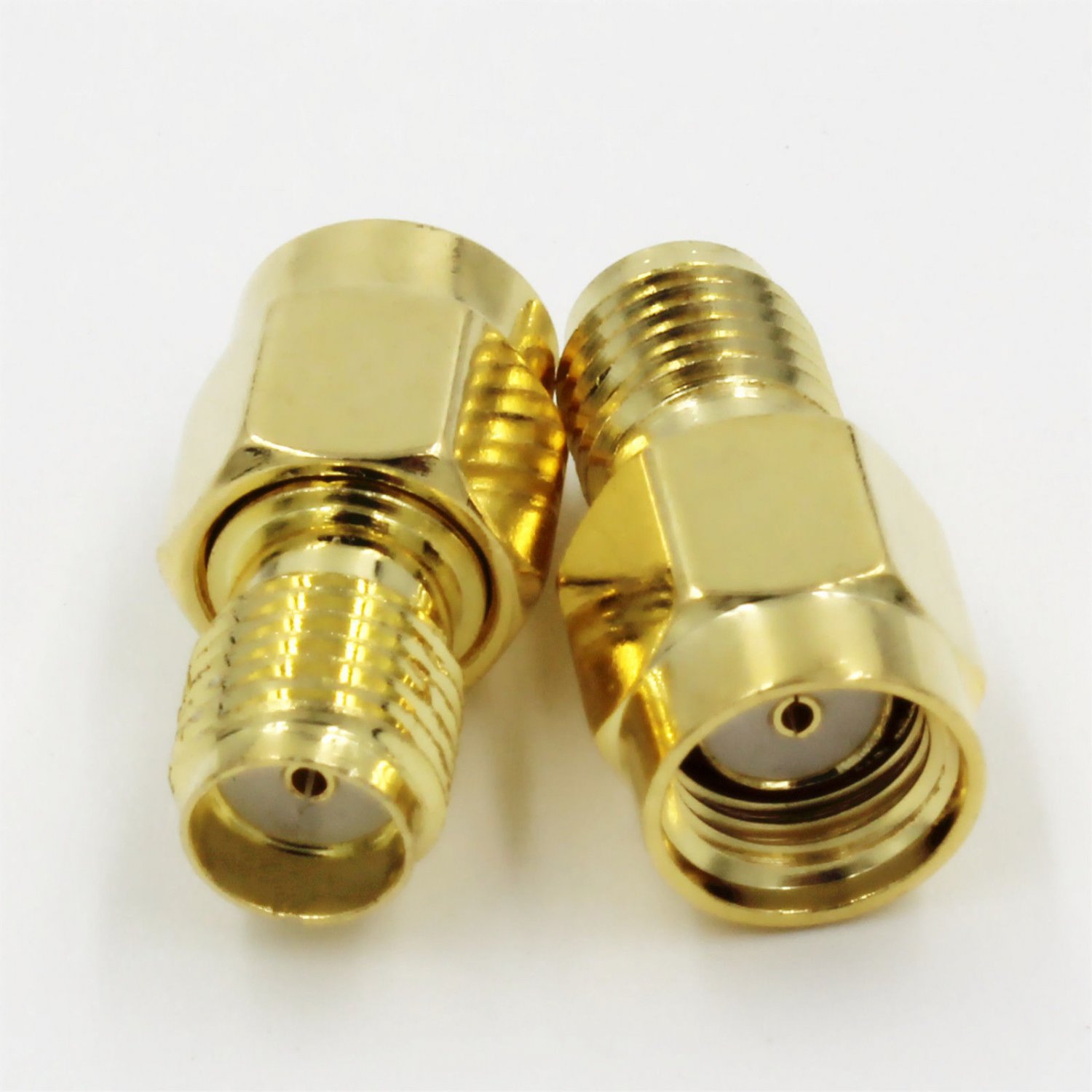 SMA female jack to RP-SMA male jack center RF coaxial adapter connector