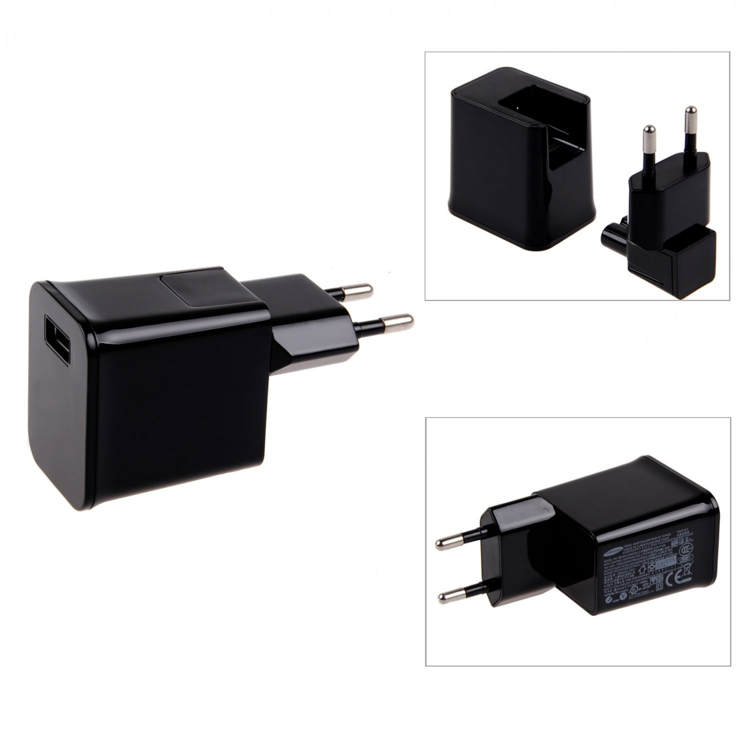 EU Plug 2A USB Wall Charger Adapter For Samsung Galaxy Tab 2 7.7 8.9 10.1 Tablet