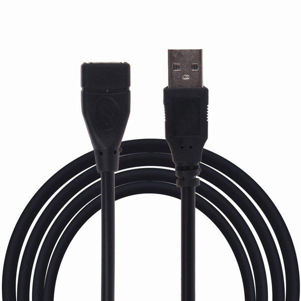 10FT Black USB 2.0 Type A Female to A Male Extension Cable Cord M/F 3M 10 foot