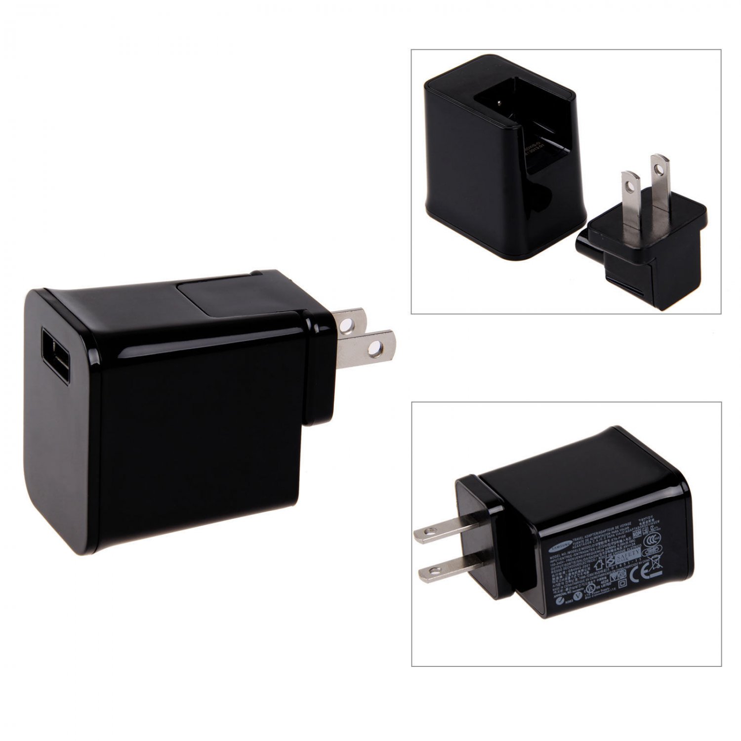 US Plug 2A USB Wall Charger Adapter For Samsung Galaxy Tab 2 7.7 8.9 10.1 Tablet