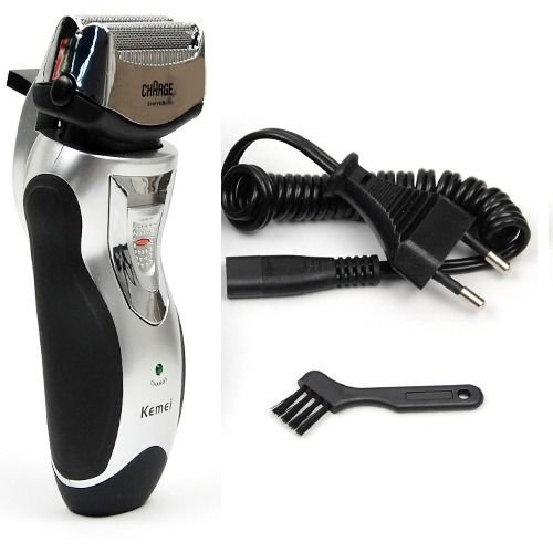 EU Men's Rechargeable Cordless Electric Hair Razor Facial Shaver Groomer Trimmer