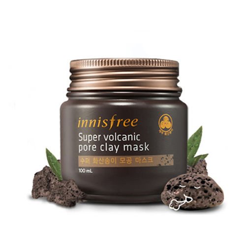 Innisfree - Super Volcanic Pore Clay Mask 100ml / Korea Cosmetics