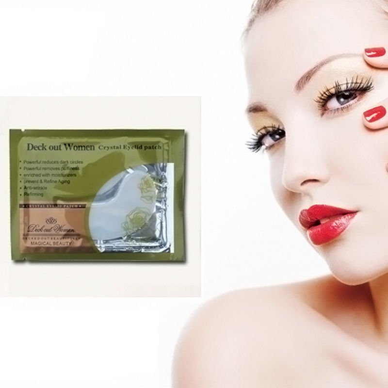 10 Pairs Crystal Collagen Eye Mask Sheet Packs Anti Wrinkles Dark Circles GG5