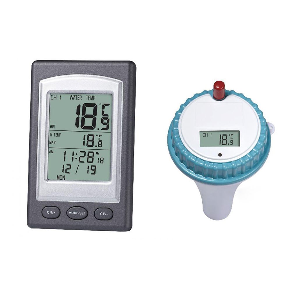 Wireless Thermometer In Swimming Pool Spa Hot Tub Waterproof Thermometer