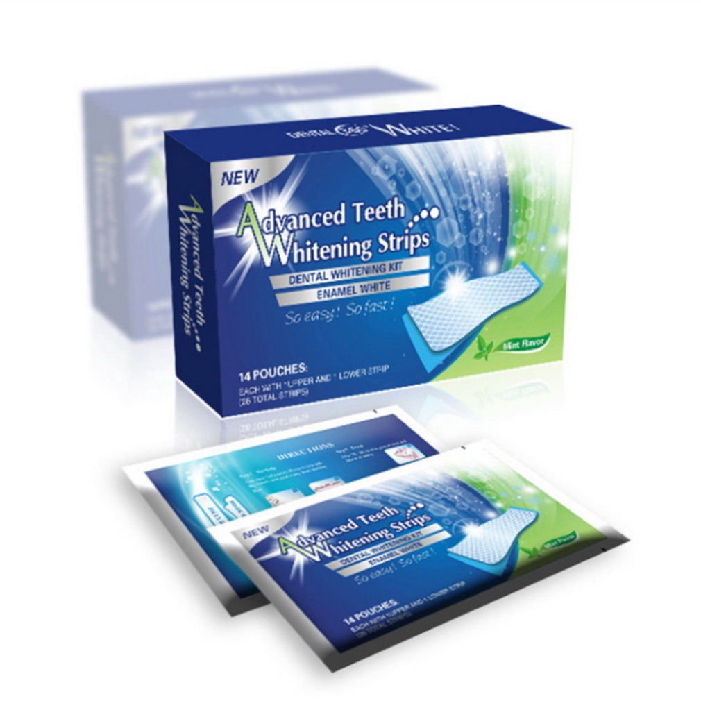 28 PROFESSIONAL HOME TEETH WHITENING STRIPS BLEACHING WHITER WHITESTRIPS