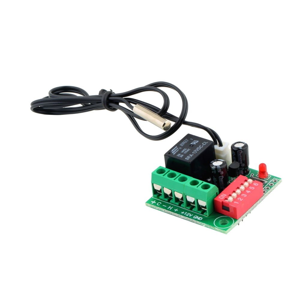 Heat Cool Temp Thermostat Digital Temperature Control Switch 20-90℃ DC 12V