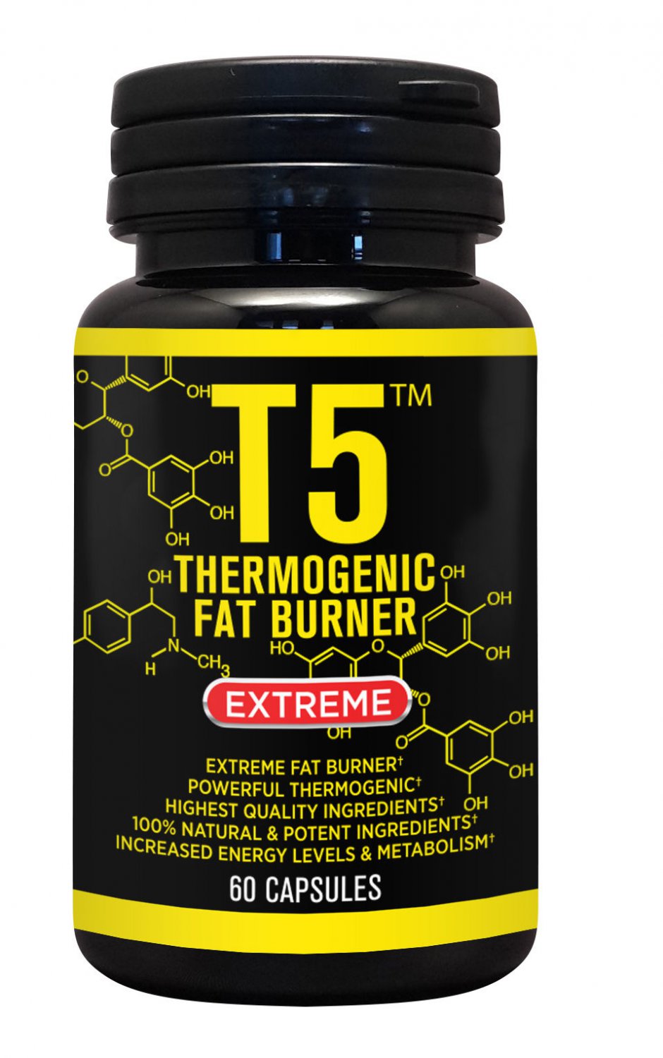 T5 FAT BURNER SLIMMING DIET PILLS WEIGHT LOSS CAPSULES (Capsules 300