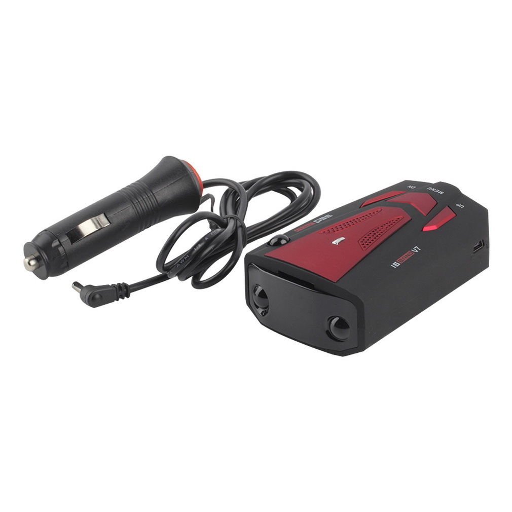 GPS Radar Detector 16 Band X K NK Ku Ka Laser VG-2 V7 LED Display Red MN4