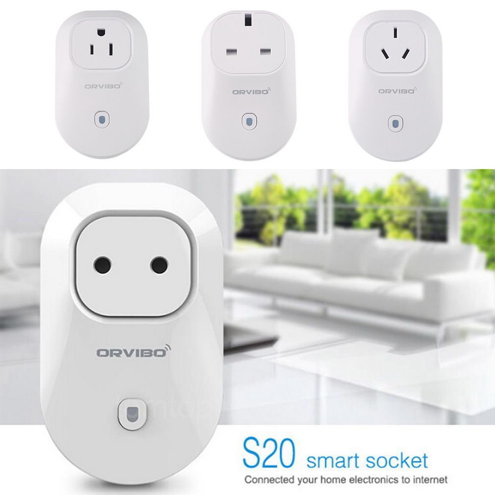 EU Wifi mobile Cell Phone Wireless Remote Control Timer Smart Power Socket Plug MN4
